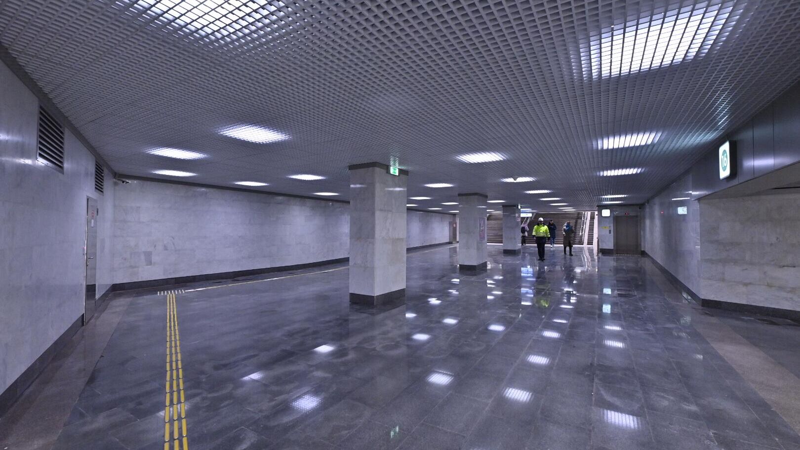 Станция Новомосковская Троицкой линии московского метрополитена - РИА Новости, 1920, 26.02.2025