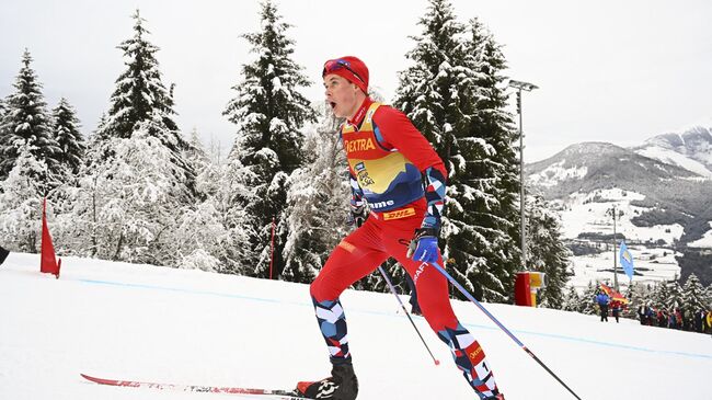 Норвежский лыжник Харальд Амундсен