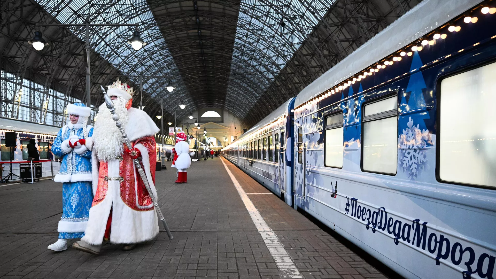 Поезд Деда Мороза стартует 19 ноября из Владивостока и посетит свыше 70 городов