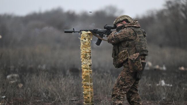 Военнослужащий ВС РФ в зоне СВО