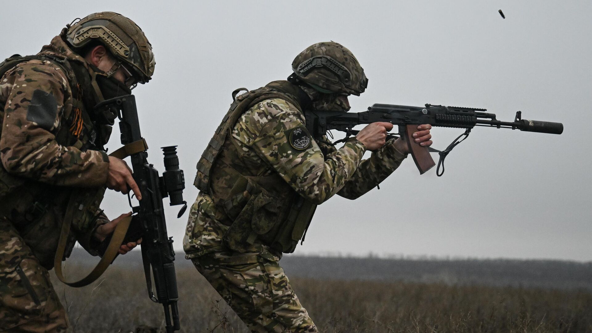 Военнослужащие ВС РФ в зоне СВО - РИА Новости, 1920, 06.01.2025