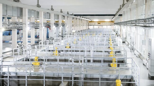 Станция водоподготовки Рублёвская в Москве