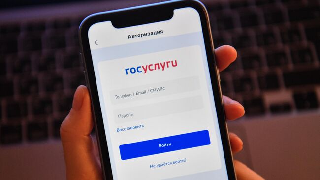 Мобильное приложение справочно-информационного интернет-портала Госуслуги