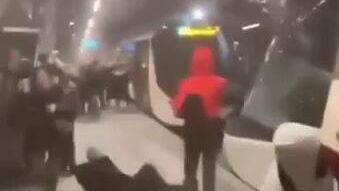 Столкновение трамваев в Страсбурге  - РИА Новости, 1920, 11.01.2025