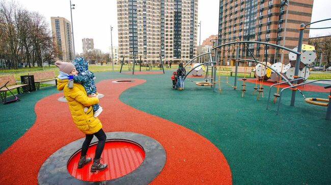 На юго-востоке Москвы обустроили новую пешеходную зону и спорткластер