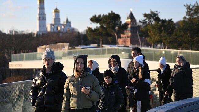 Теплая погода в Москве