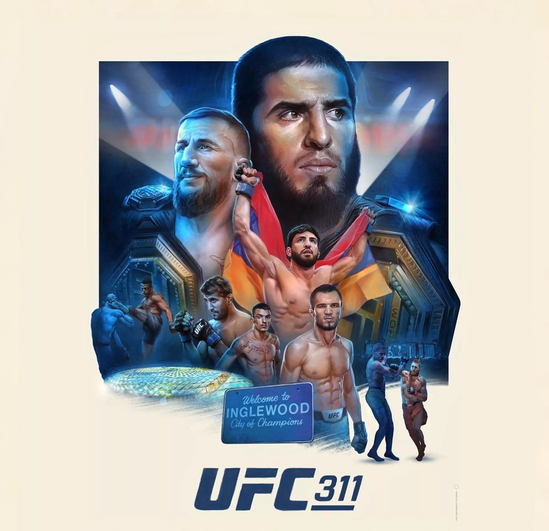 Фан-постер UFC 311 Фан-постер UFC 311 - РИА Новости, 1920, 18.01.2025