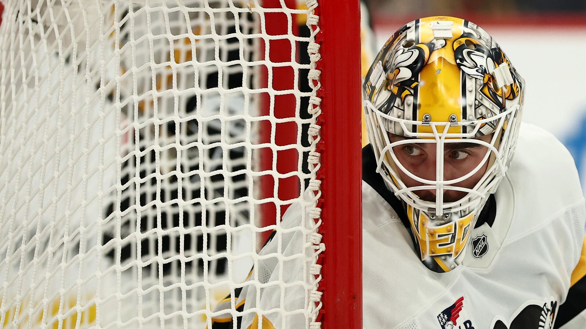 Вратарь Питтсбурга Алекс Неделькович Вратарь Питтсбурга Алекс Неделькович - РИА Новости, 1920, 18.01.2025