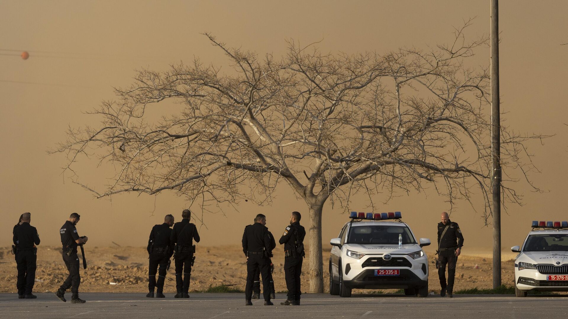 Израильская полиция недалеко от границы с сектором Газа - РИА Новости, 1920, 19.01.2025