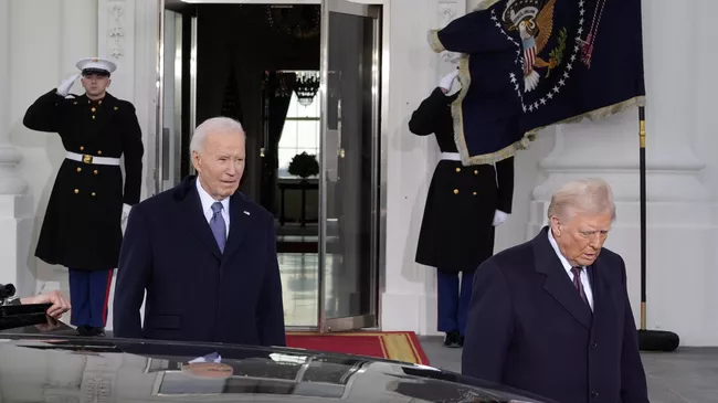 Дональд Трамп и Джо Байден
