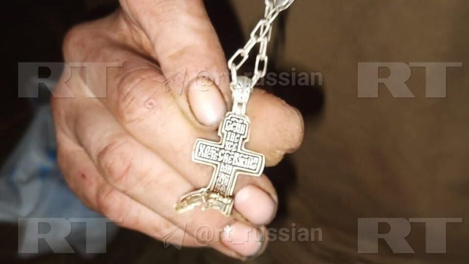 Крестик на шее спас российского бойца на СВО