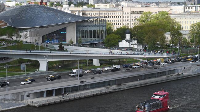Концертный зал парка Зарядье в Москве