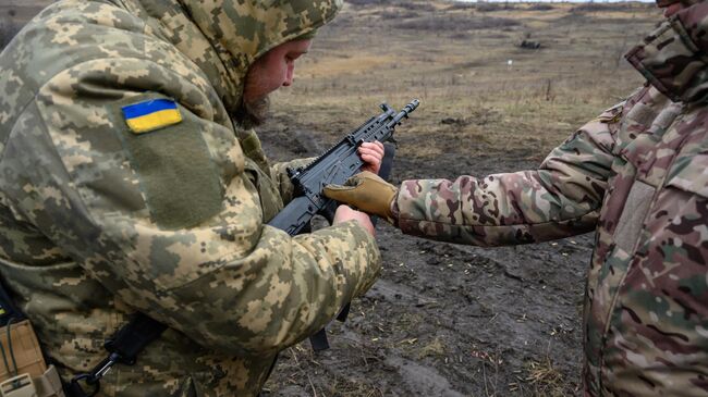 Украинские военнослужащие