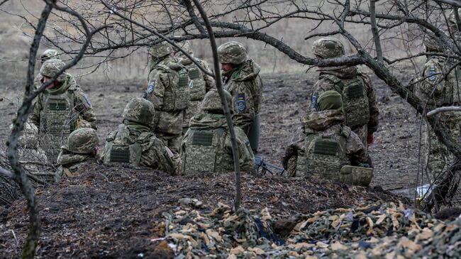 Украинские военнослужащие