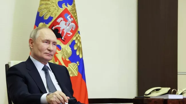 Путин на совещании с членами Правительства РФ