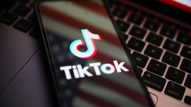 Логотип соцсети TikTok