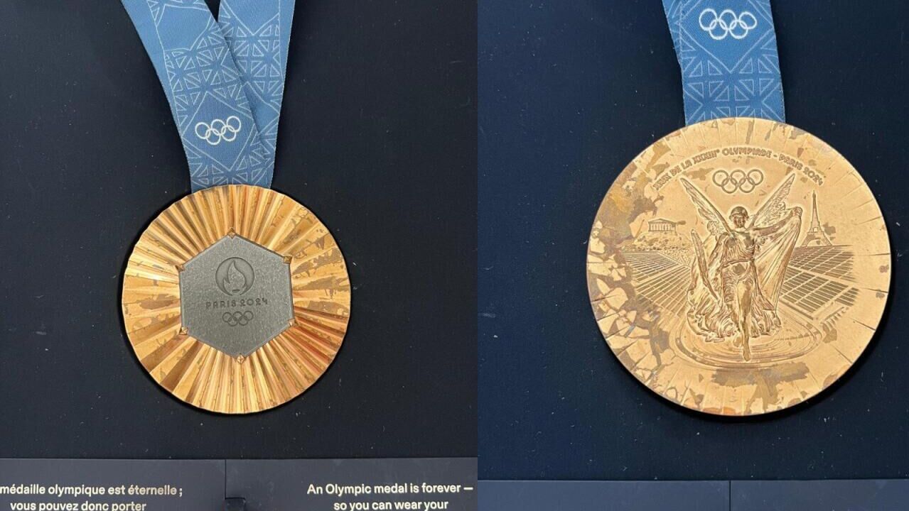 Испорченные медали Олимпийских игр в Париже Испорченные медали Олимпийских игр в Париже - РИА Новости, 1920, 23.01.2025