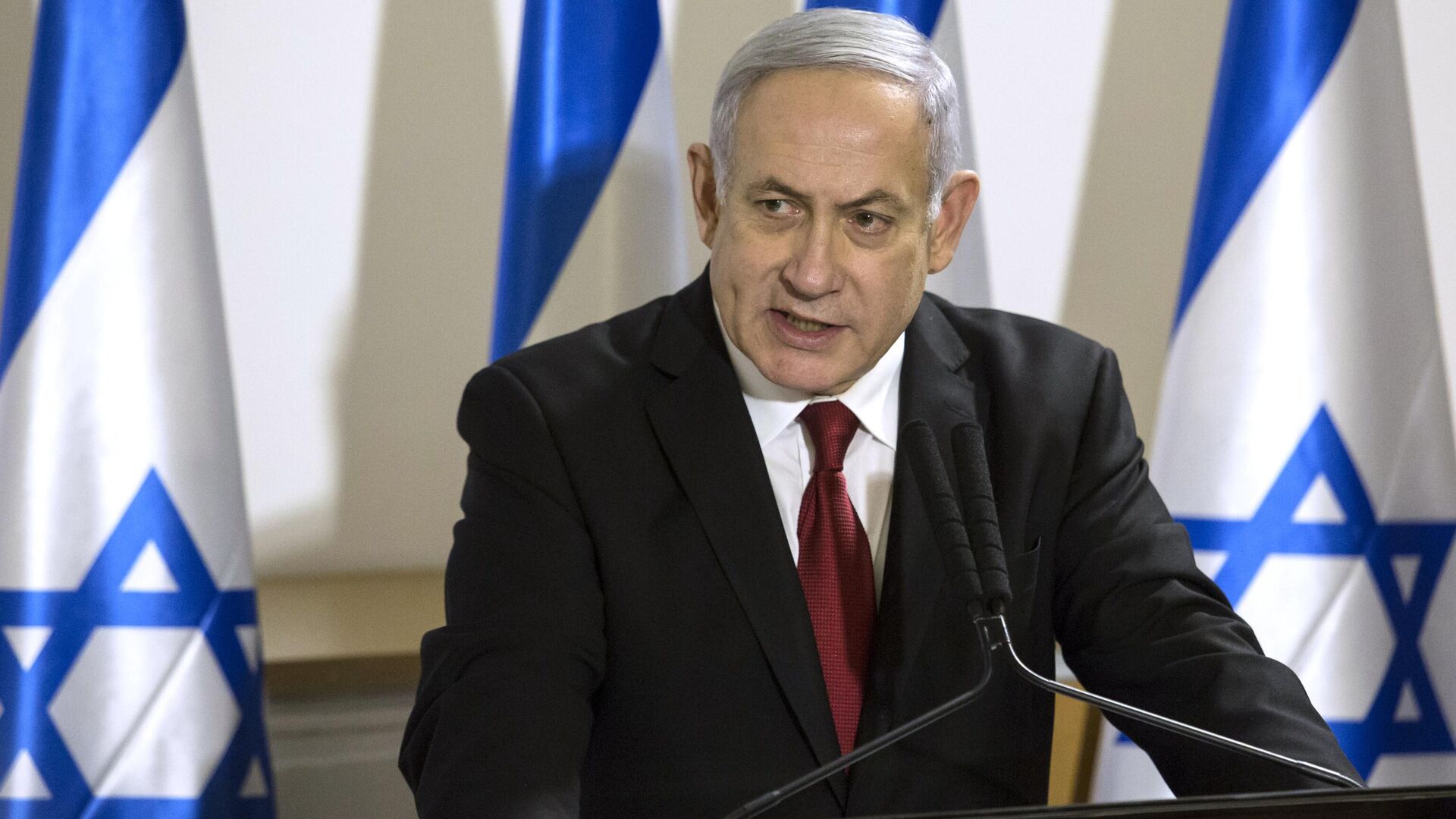 Премьер-министр Израиля Биньямин Нетаньяху - РИА Новости, 1920, 24.01.2025