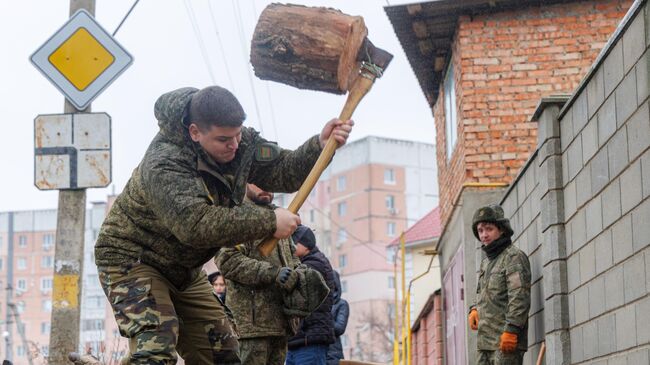 Заготовка дров для пенсионеров в Тирасполе