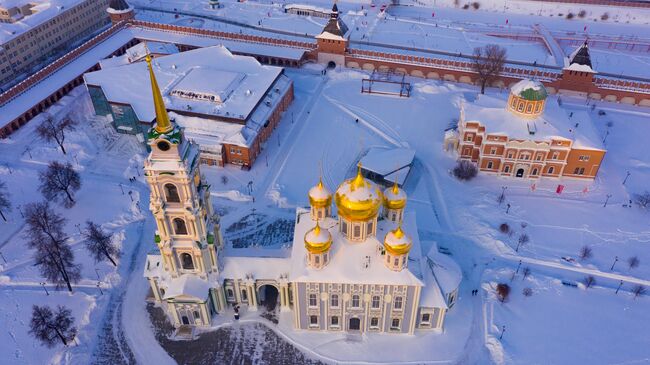 Территория Тульского кремля