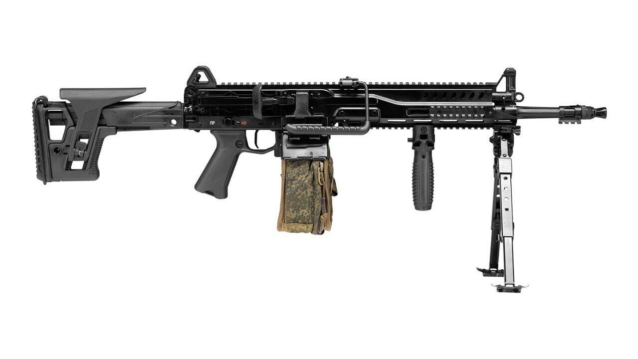 7,62-мм ручной пулемет с ленточным питанием РПЛ-7 - РИА Новости, 1920, 24.01.2025