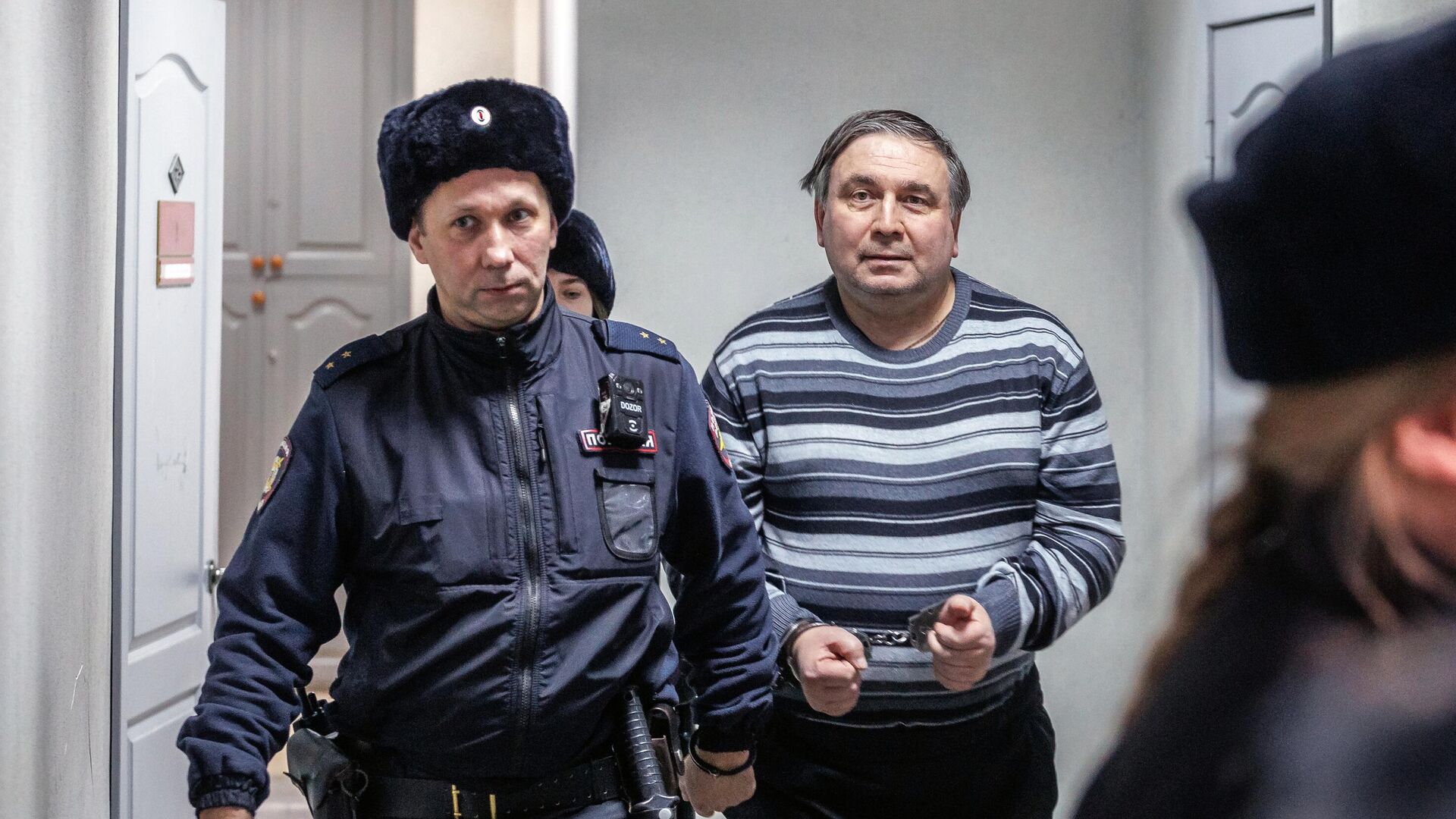 Бывший глава министерства энергетики и ЖКХ Свердловской области Николай Смирнов на заседании суда в Екатеринбурге - РИА Новости, 1920, 24.01.2025