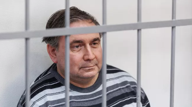Бывший глава министерства энергетики и ЖКХ Свердловской области Николай Смирнов на заседании суда в Екатеринбурге