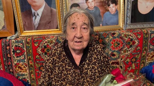 Ветеран Великой Отечественной войны Антонина Пряничникова с 97-летием