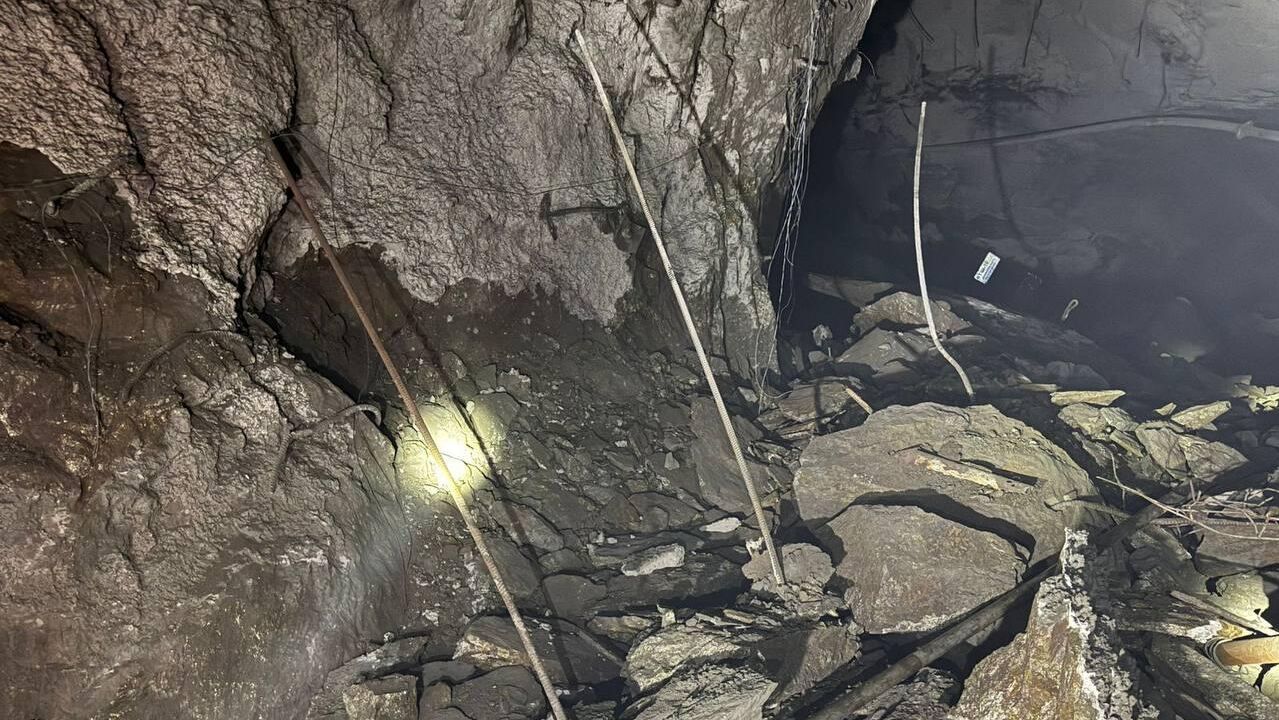 На месте гибели работника на руднике Таймырский ЗФ ПАО ГМК Норильский никель - РИА Новости, 1920, 26.01.2025