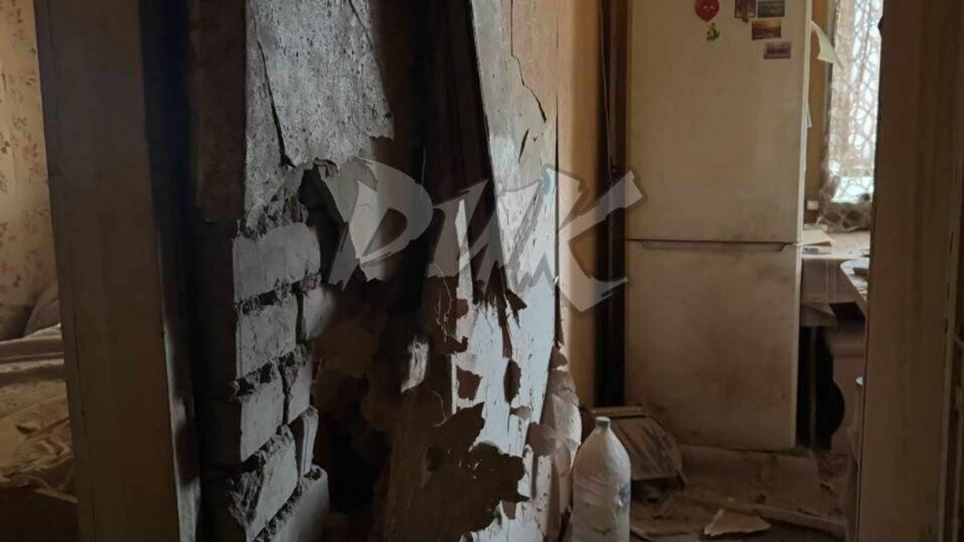 Последствия обстрелов в Горловке, в результате которых было ранено 2 человека. 27 января 2025 - РИА Новости, 1920, 27.01.2025