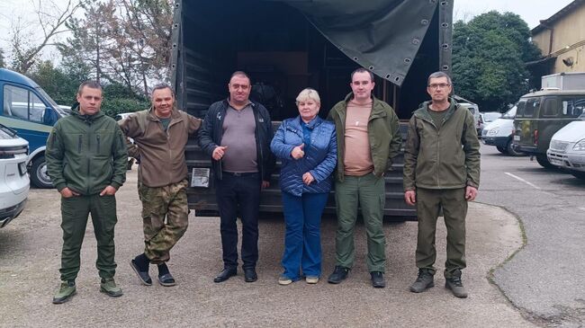 Станция скорой помощи в Сочи, санаторий и школа собрали гумпомощь для бойцов СВО