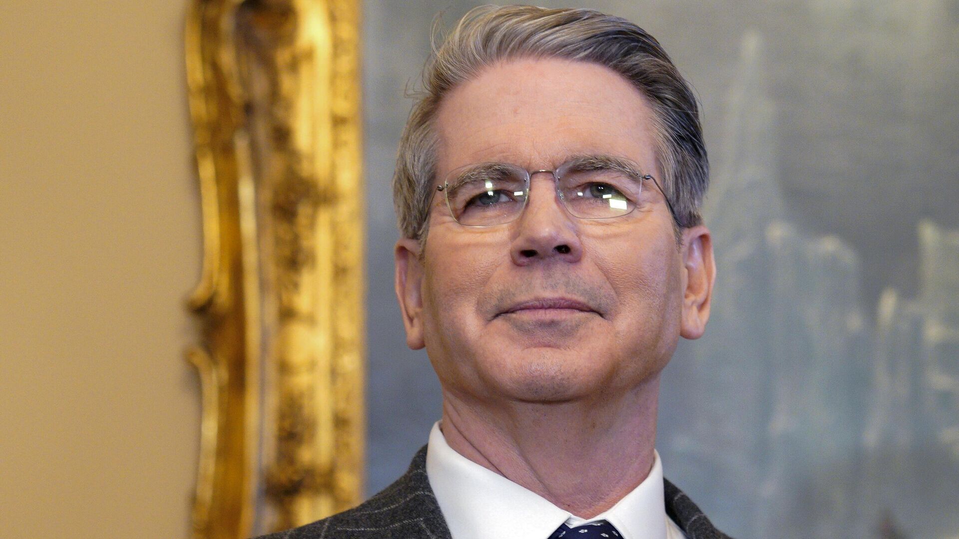 Министр финансов США Скотт Бессент Министр финансов США Скотт Бессент - РИА Новости, 1920, 21.10.2025