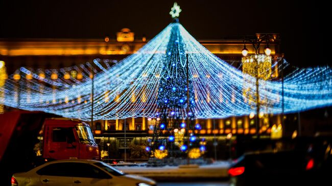 Предновогодняя Москва