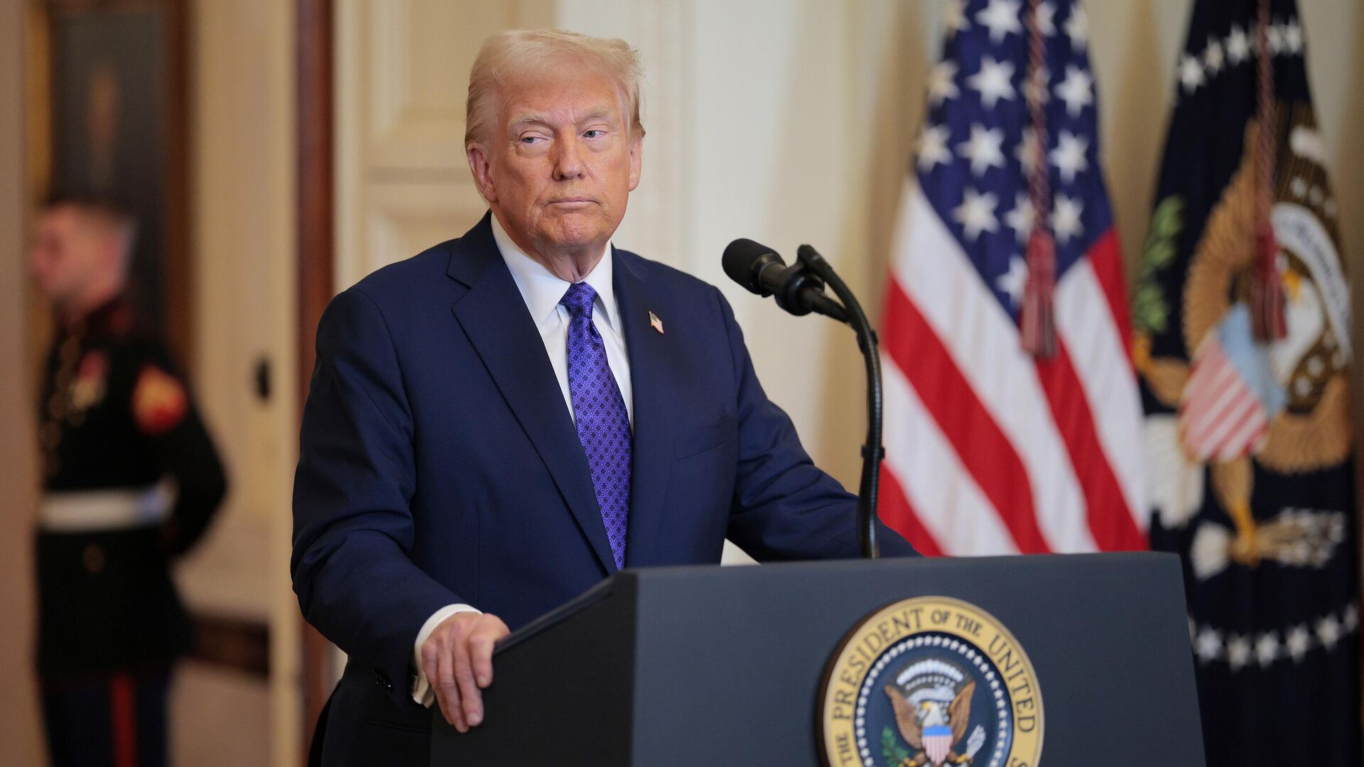 Президент США Дональд Трамп - РИА Новости, 1920, 30.01.2025