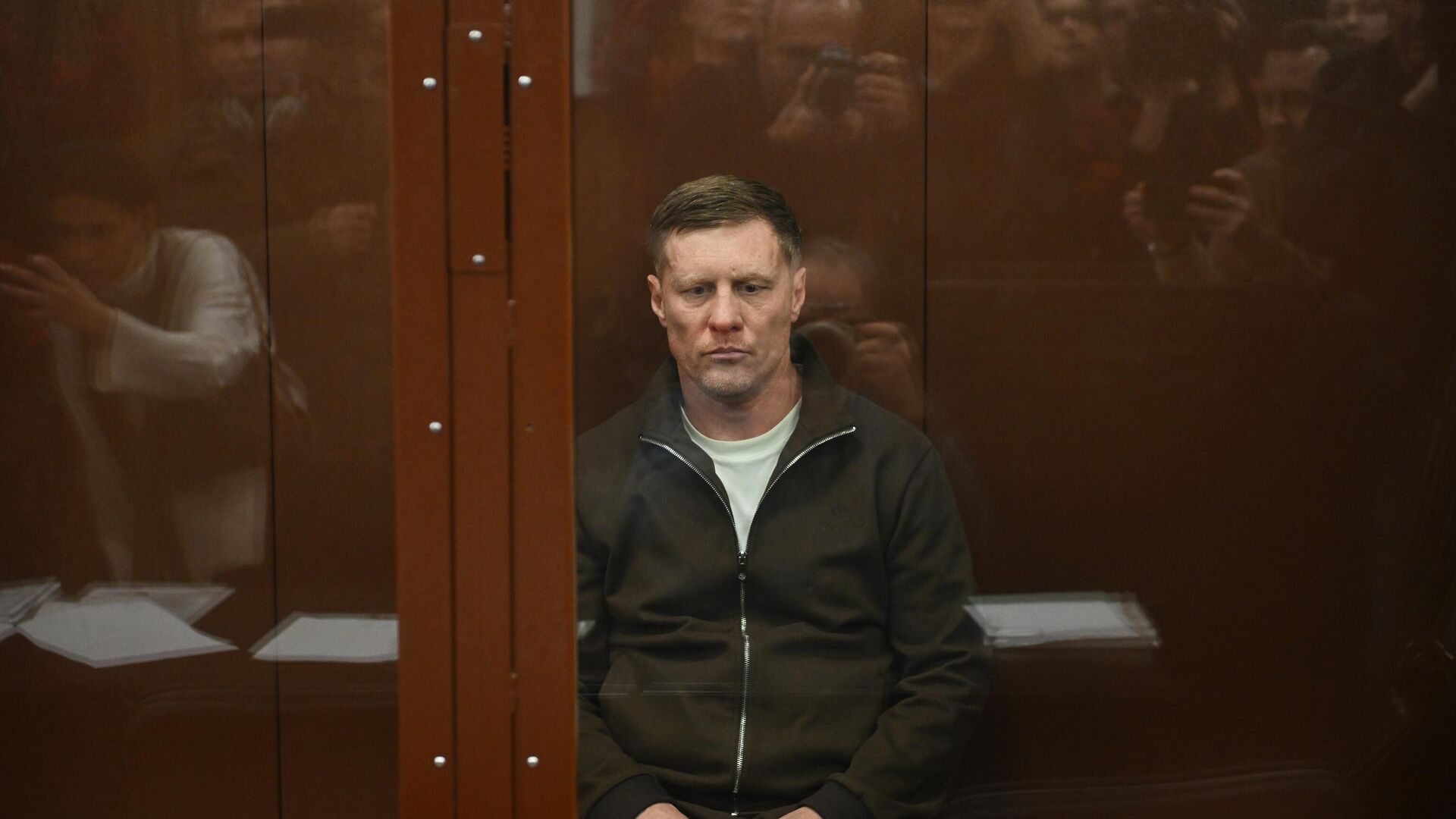 Бывший генеральный директор букмекерской компании Фонбет Сергей Анохин в Тверском районном суде Москвы - РИА Новости, 1920, 02.02.2025