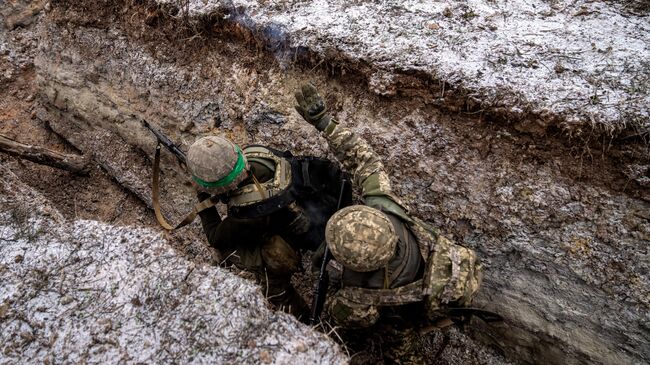 Украинские военнослужащие