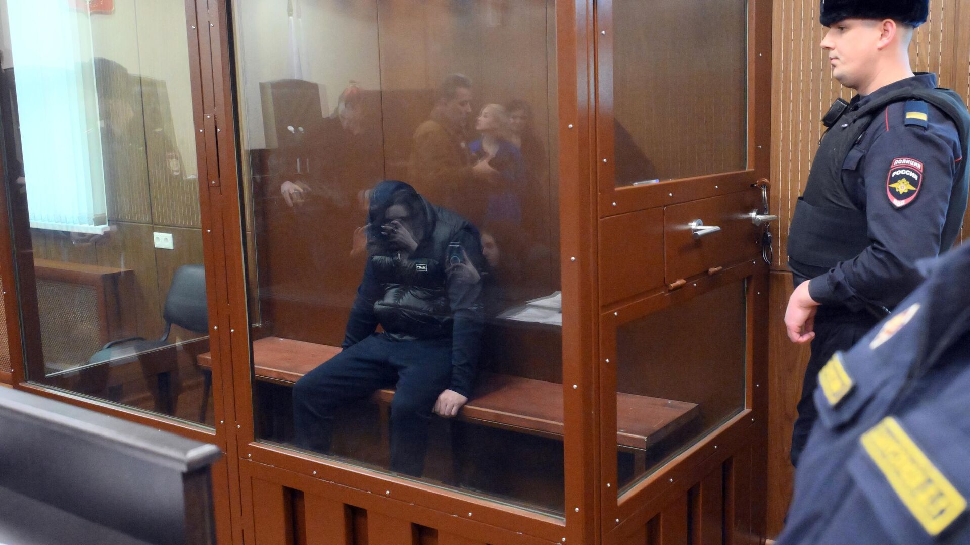 Начальник следственного управления УВД по Восточному административному округу Москвы Сергей Бивол в суде - РИА Новости, 1920, 31.01.2025