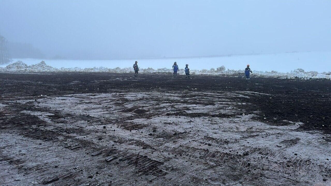 Разлив нефтепродуктов в Лениногорском районе Татарстана Разлив нефтепродуктов в Лениногорском районе Татарстана - РИА Новости, 1920, 31.01.2025