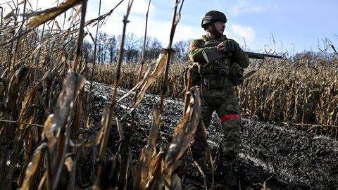 Военнослужащий ВС РФ в Курской области