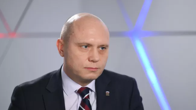 Глава военно-гражданской администрации Харьковской области Виталий Ганчев
