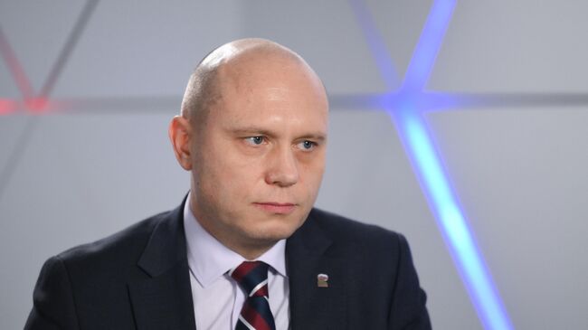 Глава военно-гражданской администрации Харьковской области Виталий Ганчев
