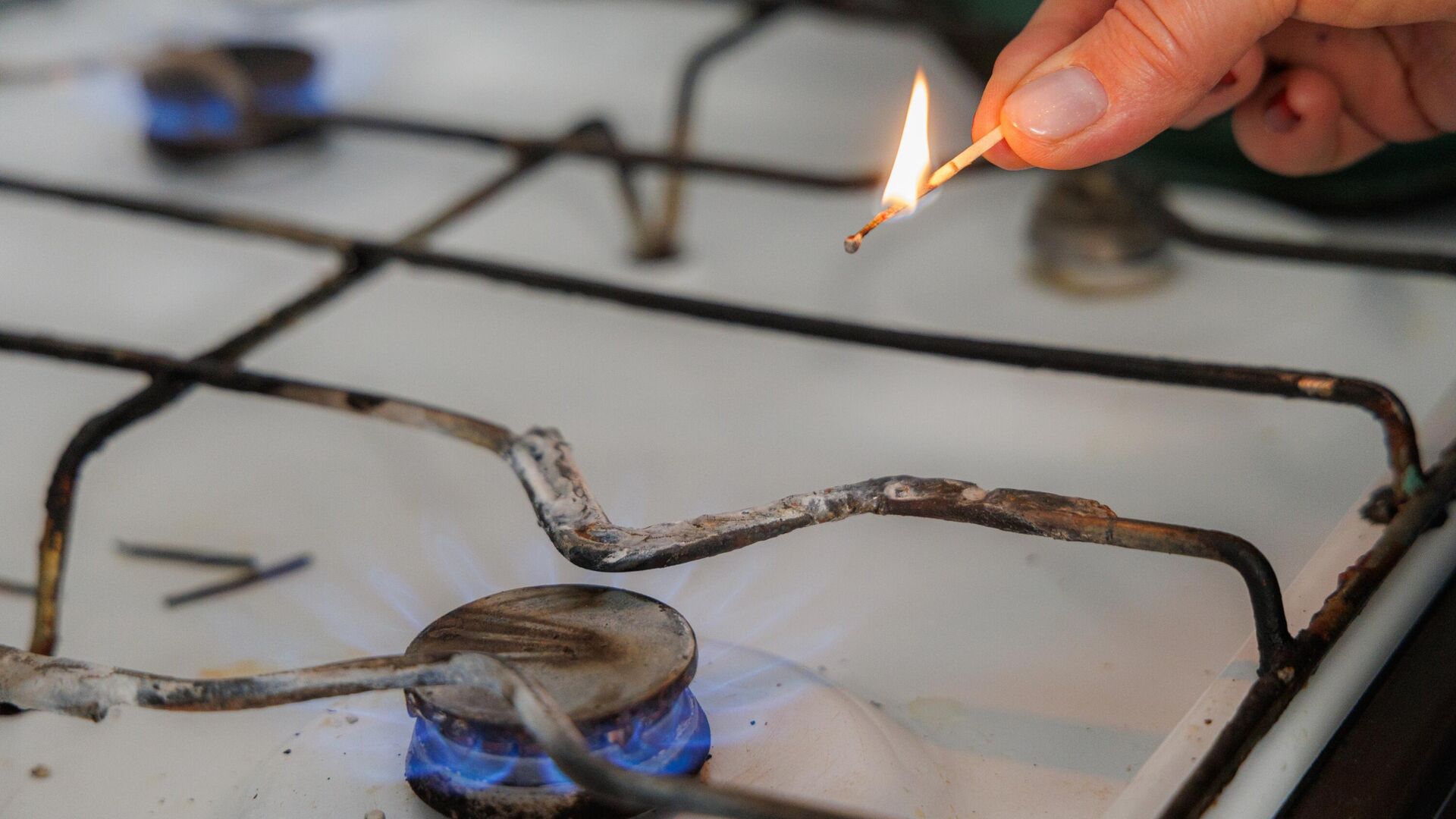 Газовая плита Газовая плита - РИА Новости, 1920, 17.02.2025