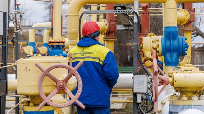 Газораспределительная станция компании Тираспольтрансгаз в Приднестровье