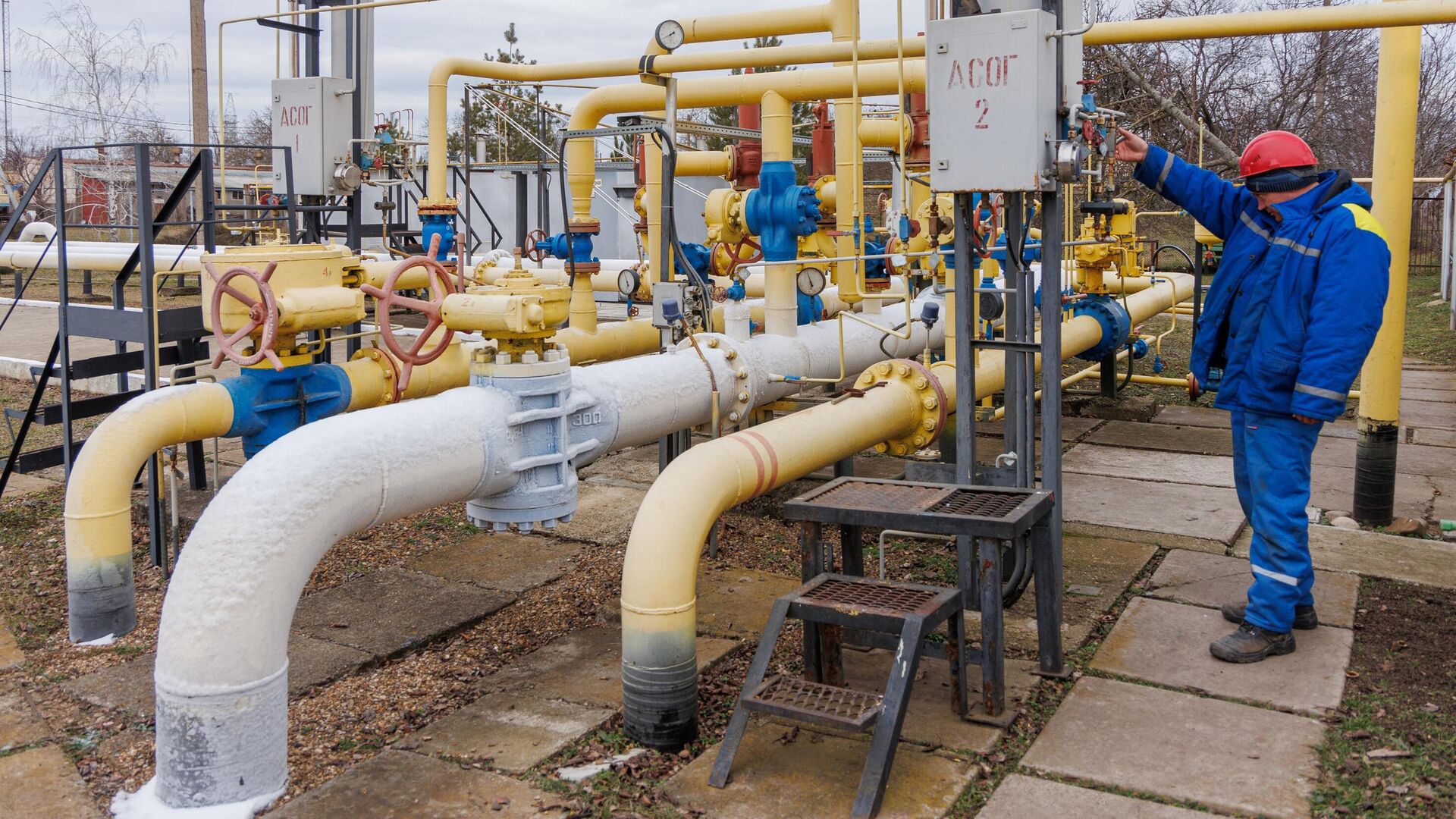 Газораспределительная станция компании Тираспольтрансгаз в Приднестровье Газораспределительная станция компании Тираспольтрансгаз в Приднестровье - РИА Новости, 1920, 16.12.2025