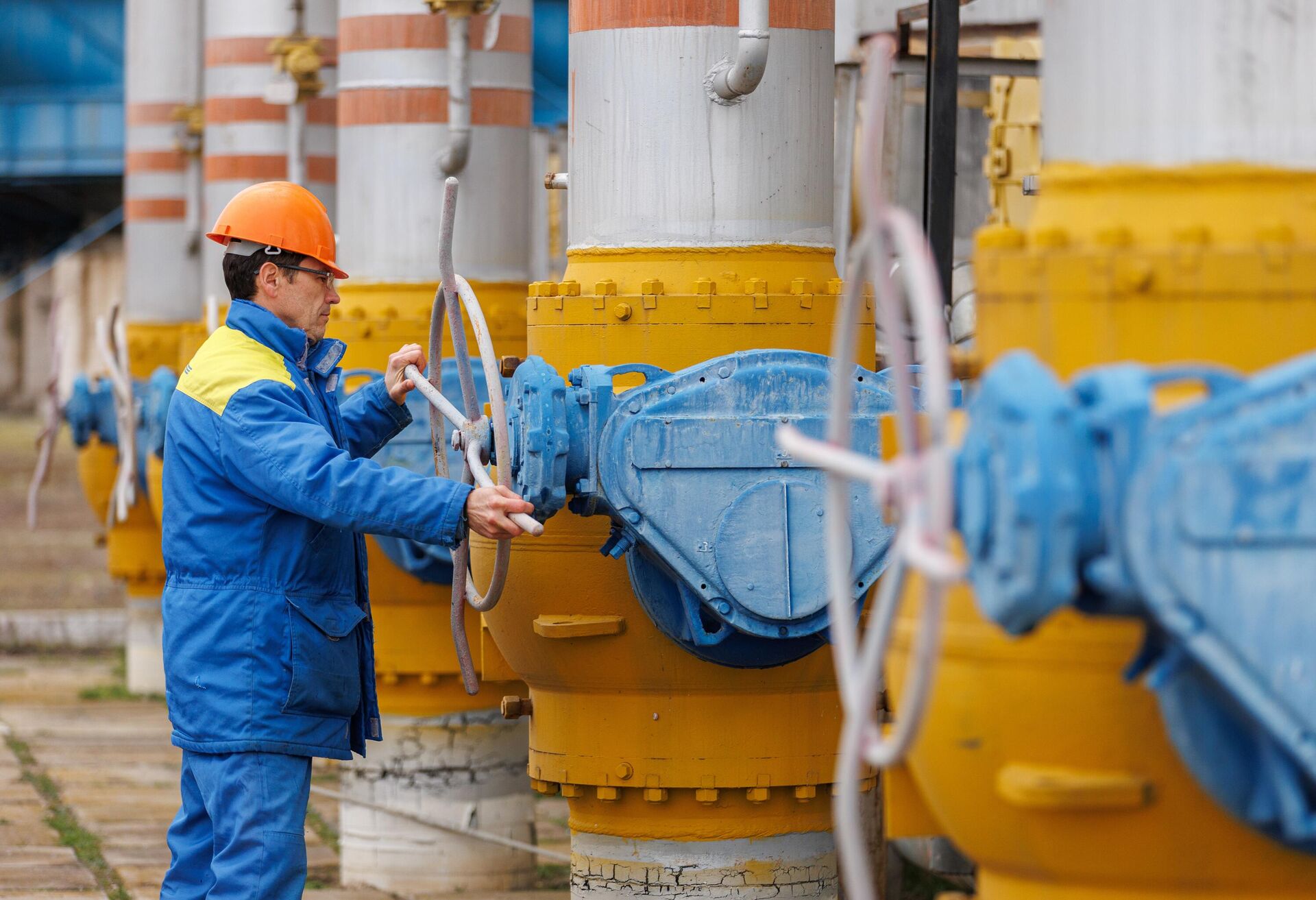 Компрессорная станция компании Тираспольтрансгаз в Приднестровье - РИА Новости, 1920, 19.06.2025