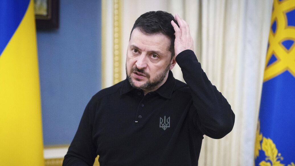 Жители Киева вновь вышли на митинг против Зеленского и Ермака