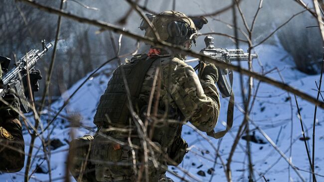 Российский военнослужащий