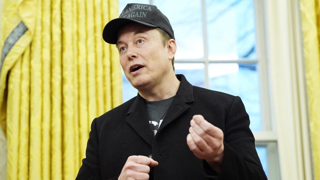 © AP Photo / Alex Brandon<br>Илон Маск. Архивное фото