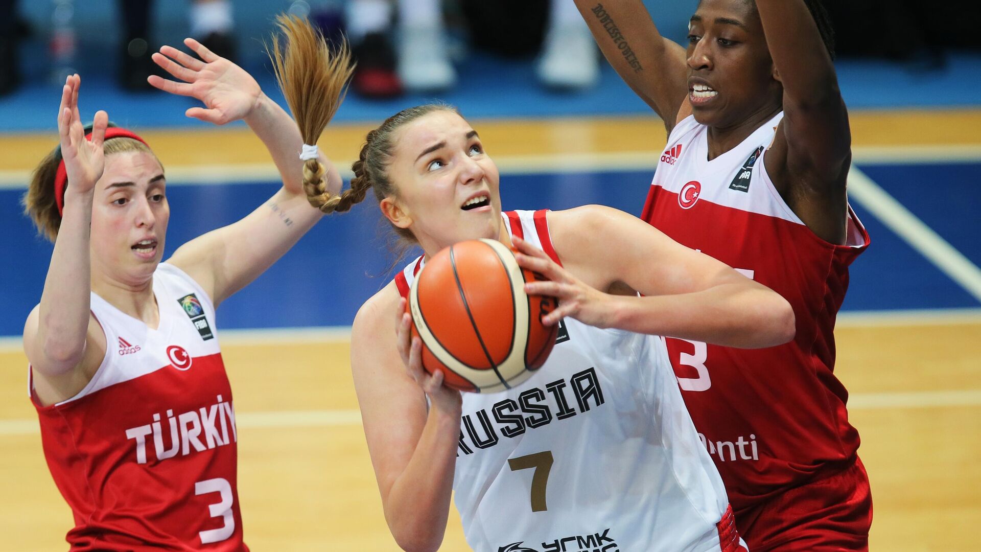 Игрок сборной России Мария Клюндикова (Вадеева) - РИА Новости, 1920, 29.09.2025