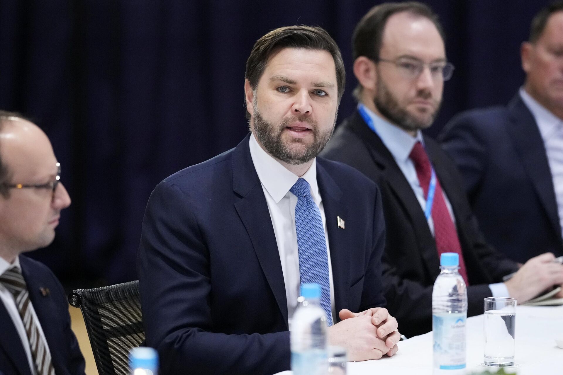 Вице-президент США Джей-Ди Вэнс на Мюнхенской конференции по безопасности - РИА Новости, 1920, 19.02.2025